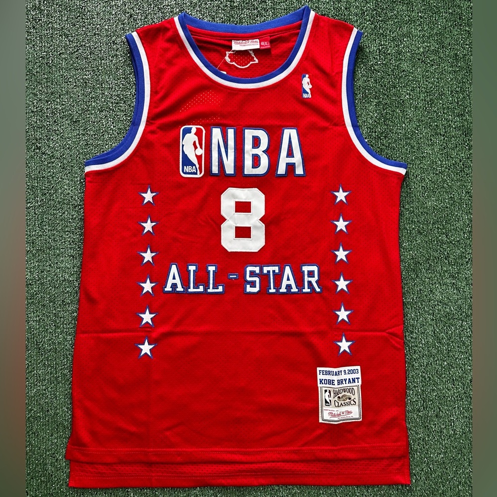 Kobe Bryant Los Angeles Lakers All-Star jersey throwback